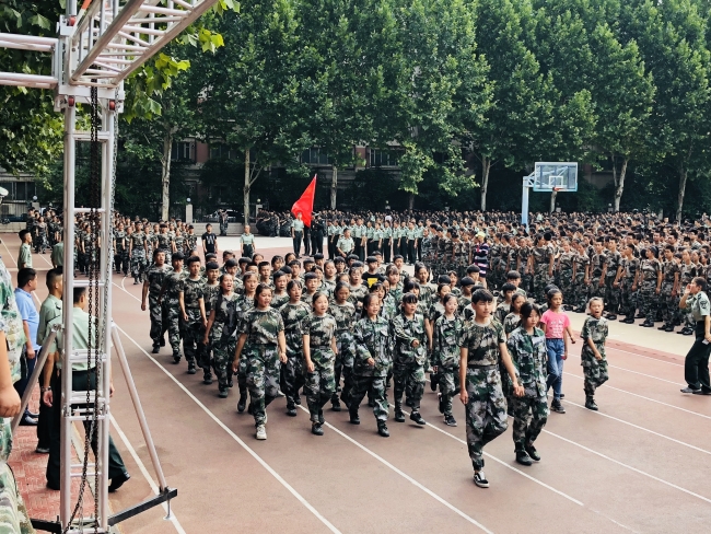 2018年秋季开学军训花絮 (https://www.hnyixiao.cn/) 校内新闻 第6张
